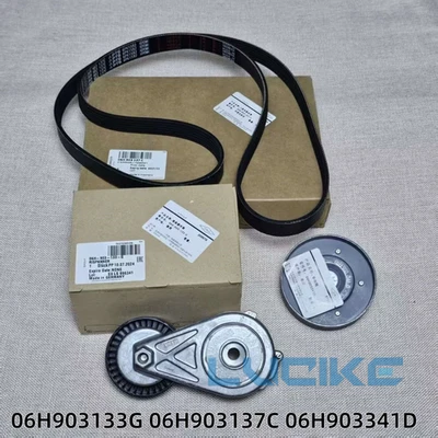 3X OEM Engine Belt Tensioner Pulley Kit For Audi A4 A5 Q5 2.0T 2009-2012 - Image 1 of 4