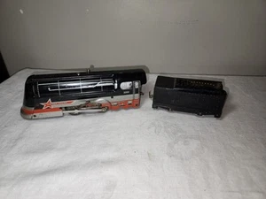 Locomotore vintage Hafner calibro O 2000 motore e tender avvolgibile funzionante - Foto 1 di 14