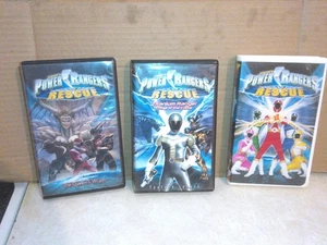 (3) POWER RANGERS VHS LIGHT SPEED RESCUE: TITANIUM RANGER / THE QUEENS WRATH & - Bild 1 von 14