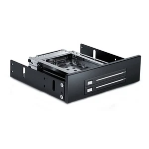 Disque Dur Dual Bay SATA2, Compartiment HDD et SSD, Boîtier Rack Mobile Interne Us5200 - Photo 1/9