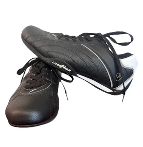 Goodyear Ori-S Shift Race Shoes Sneakers Mens 10.5 Black White - Picture 1 of 8