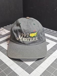 1997 Masters Golf Hat American Needle. TIGER WOODS FIRST MASTERS AND MAJOR WIN - Picture 1 of 19