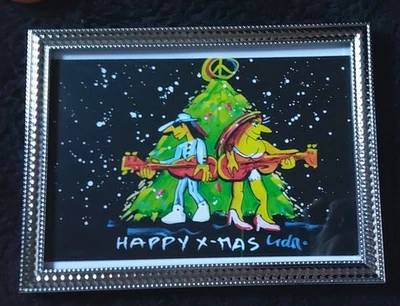 Charity💚 Unicef motiv Udo Lindenberg ☆ Happy X - Mas☆☆ ,gera - Bild 1 von 4