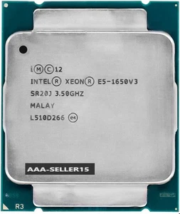 Intel Xeon E5-1650 v3 SR20J 3.5GHz 15MB 6-Core LGA2011-3 CPU Processor - Picture 1 of 1