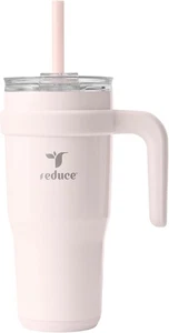 REDUZIEREN 24 Unzen Edelstahl Becher mit Griff - 24 Unzen, Rosa Baumwolle  - Bild 1 von 8
