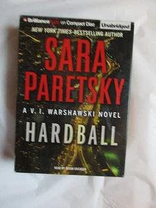 Hardball by Sara Paretsky~V. I. Warshawski #13~CD Unabridged Audiobook~LBDVX - Imagen 1 de 1