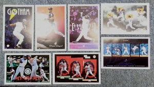 Lot (7) Costacos Baseball Dealer Promo Samples Mini-Posters 4" x 6" - Picture 1 of 10
