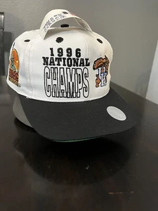 Vintage 1996 Kentucky Wildcats NCAA National Champions SnapBack Hat DEADSTOCK - Picture 1 of 11