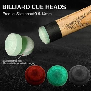 Snooker Cue Tips Pool Cue Tips Billiard Cue Head Billiard Accessories✨1 D3P7 - Picture 1 of 18