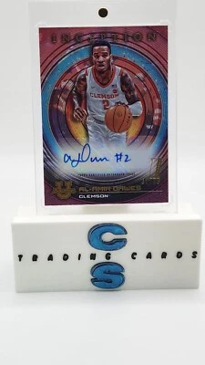 2022 Bowman Inception University #BIA-AD Al-Amir Dawes Auto 31/75 - Clemson - Image 1 of 2
