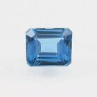 Natural Brazilian Indicolite Blue Tourmaline Radiant Cut Loose Gemstone 5.00 CT