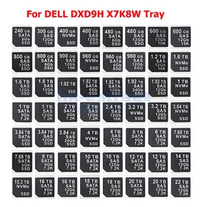 200PCS DXD9H X7K8W Tray Caddy Adhesive Stickers Labels FOR DELL G14 HDD Stickers - Picture 1 of 58