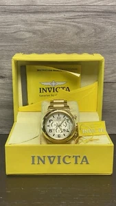 Orologio Invicta Russian Diver 1959 tono oro tachimetro modello n. 15473 cronografo - Foto 1 di 20