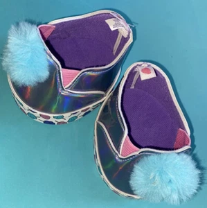 Adorable Build a Bear Kabu Cotton Candy Shoes Excellent condition - Picture 1 of 4