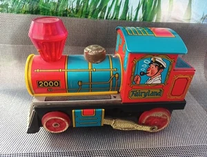 Tren vintage Daiya Toys Japón Fairyland Loco funcionando. - Imagen 1 de 10