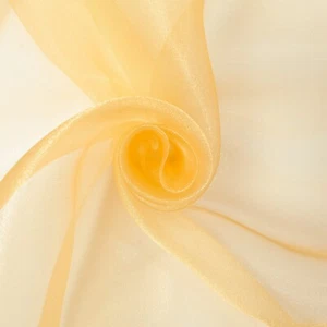 Princess Polyester Bridal Shimmer Organza 60 Inch Lightweight Sheer Fabric - Picture 1 of 22