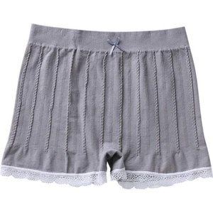 2X Lady Lace Shorts Twist Striped Pants Bloomers Boxers Panty Lolita Underwear - Picture 1 of 18