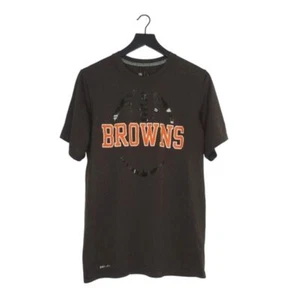 Cleveland Browns Nike Dri Fit T-Shirt Small Brown NFL Tee Short Sleeve - Picture 1 of 6