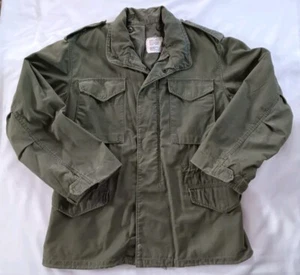 Vintage M65 US Military Cold Weather Field Coat Med Reg 1974 Vietnam - Bild 1 von 18
