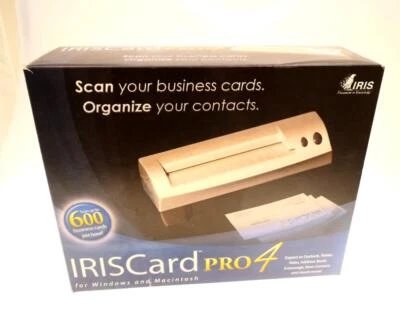 IRIS Card Pro 4 Business Card Scanner - Image 1 of 3