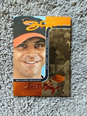 2006 Topps Co-Signers Gold Javy Lopez /115 Card # Duo-B 58 - Image 1 of 2
