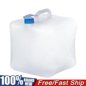 5/10/15/20L Collapsible Water Container Hiking Outdoor Fishing Drinking Bag Tank - Picture 1 of 21