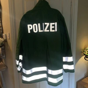 Polizei Police Rain parka coach jacket casuals festival GORETEX Ultras Stadium L - Picture 1 of 7