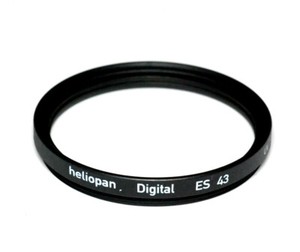 Heliopan UV Filter ES 43mm x 0.75 Coated Slim - Made in Germany (NEW/ORIGINAL PACKAGING)