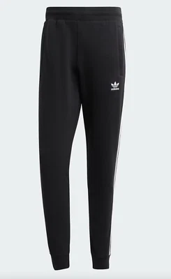 Pantalones de chándal Adidas Originales para hombre negros adicolor 3 rayas polar IU2353 NUEVOS CON ETIQUETAS Foto 1 de 3