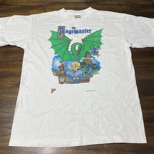Vintage Pagemaster Shirt Nabisco Snack Promo Shirt T-Shirt Large - Bild 1 von 12