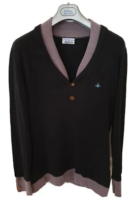 Cárdigan/suéter/jersey para hombre MAN by VIVIENNE WESTWOOD talla mediana PVP £325 Foto 1 de 4