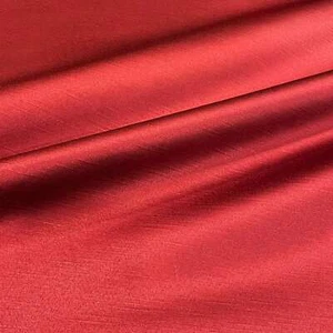 Tela Jacquard Peso Medio Rojo Borgoña Sólido 5 Yardas/Rojo Borgoña - Imagen 1 de 5