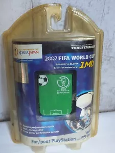 Rare ! CARTE MEMOIRE Memory Card - PS1 & PS ONE - 2002 Fifa World Cup - 1MB Neuf - Photo 1/5