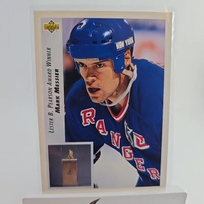 1992-93 Upper Deck - #432 Mark Messier New York Rangers - Image 1 of 4