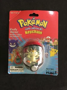 POKEMON KEYCHAIN PORTACHIAVI MEOWTH NUOVO - Picture 1 of 3