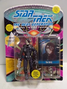 The Borg Star Trek The Next Generation Playmates Action Figure & Card 122823JET3 - Picture 1 of 3