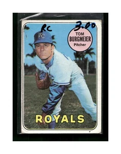 1969 Topps Tom Burgmeier Rookie Kansas City Royals #558 - Picture 1 of 4