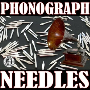 100 SPEAR-TIP Phonograph & Antique Phonograph Record Player Victrolas Needles - Picture 1 of 19