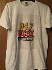 WCSX - 94.7 Classic Rock - Detroit Radio - Ken Calvert  DJ - White Shirt - XL