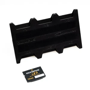 Original Olympus XD Picture Card 16 MB + Card Holder 6 slots Camera Fujifilm - Photo 1 sur 7