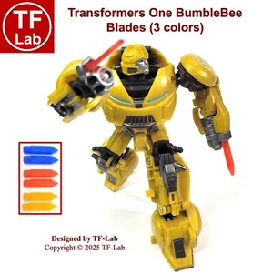 Translucent Blades Swords x6 Transformers Studio Series One Bumblebee B-127 - Picture 1 of 11