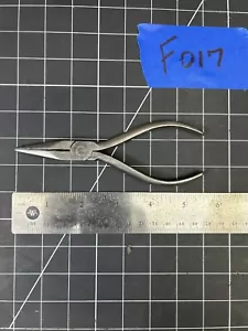 Vintage 5.5" Long Fulton Needle Nose Pliers Very Nice Tools, Made In U.S.A. - Picture 1 of 5