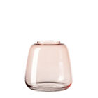 FINK Vase SUNDAY rose - glatt H.15,5cm D.14,5 cm