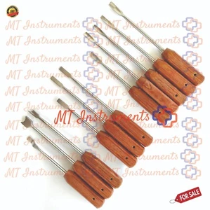 Juego de 11 piezas ortopédicas A+ para remoción de cemento tipo Mueller, cincel, osteotoma - Imagen 1 de 8