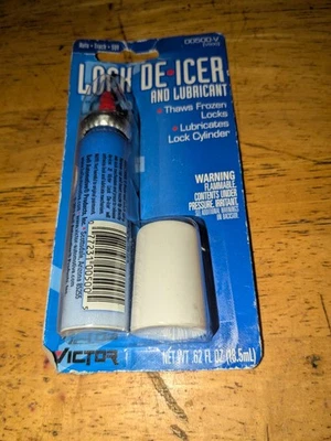 NUEVO-Descongelador de bloqueo automotriz Bell 0,62 fl oz, descongela cerraduras, lubrica cilindros Foto 1 de 4