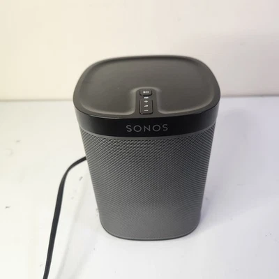 Sonos PLAY:1 Compact Wireless Speaker With Power Cord Black - Great Condition! - Image 1 of 4