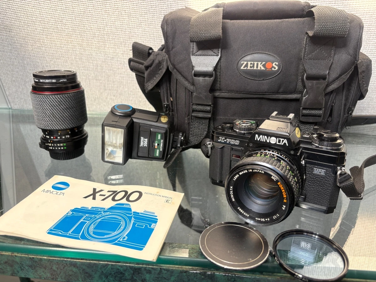 MINOLTA X-700 National ストロボット　ボックス　セット売り Minolta X700 Case In Film Cameras for sale | eBay