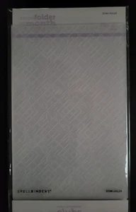 SPELLBINDERS Embossing Folder Club Excl EOM-JUL25 5.5x8.5" Nordic Noel Snowflake - Picture 1 of 2