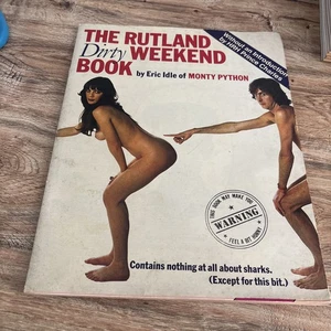 The Rutland Dirty Weekend Book Eric Idle - softcover - Monty Python, Brittish - Picture 1 of 16