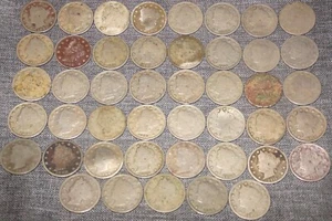 Liberty Nickel Mixed Lot: 45 Coins - Picture 1 of 3